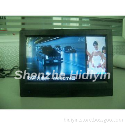 2014 10 inch metal case taxi bus NETWORKING advertising player